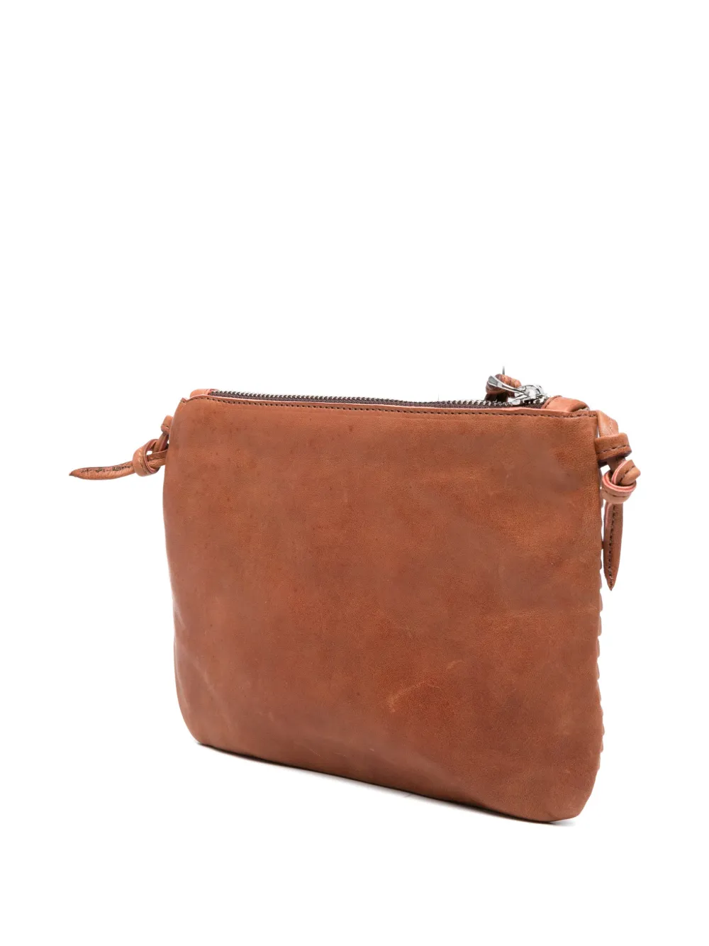  Sommet Country Pleated Cross Body Bag - Brown 