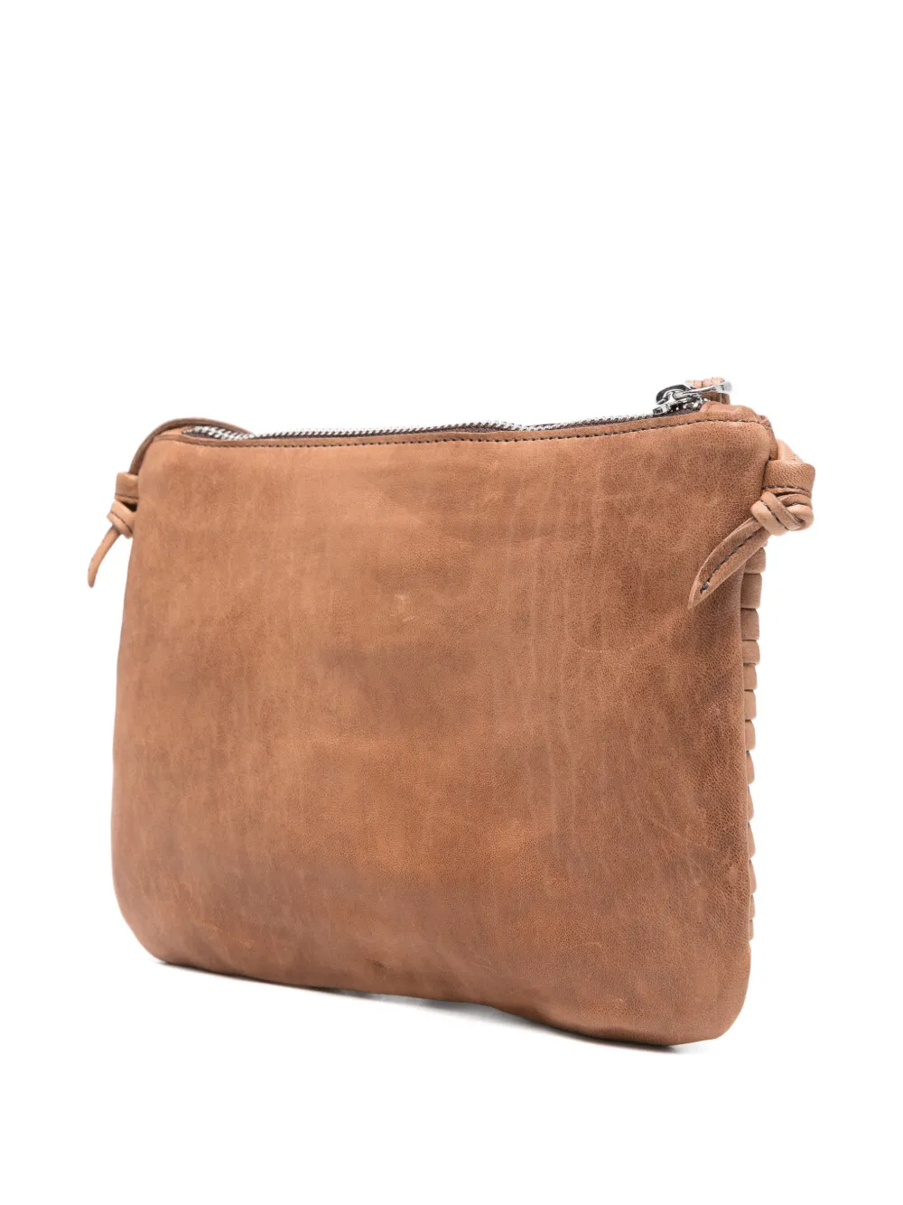  Sommet Country Pleated Cross Body Bag - Brown 