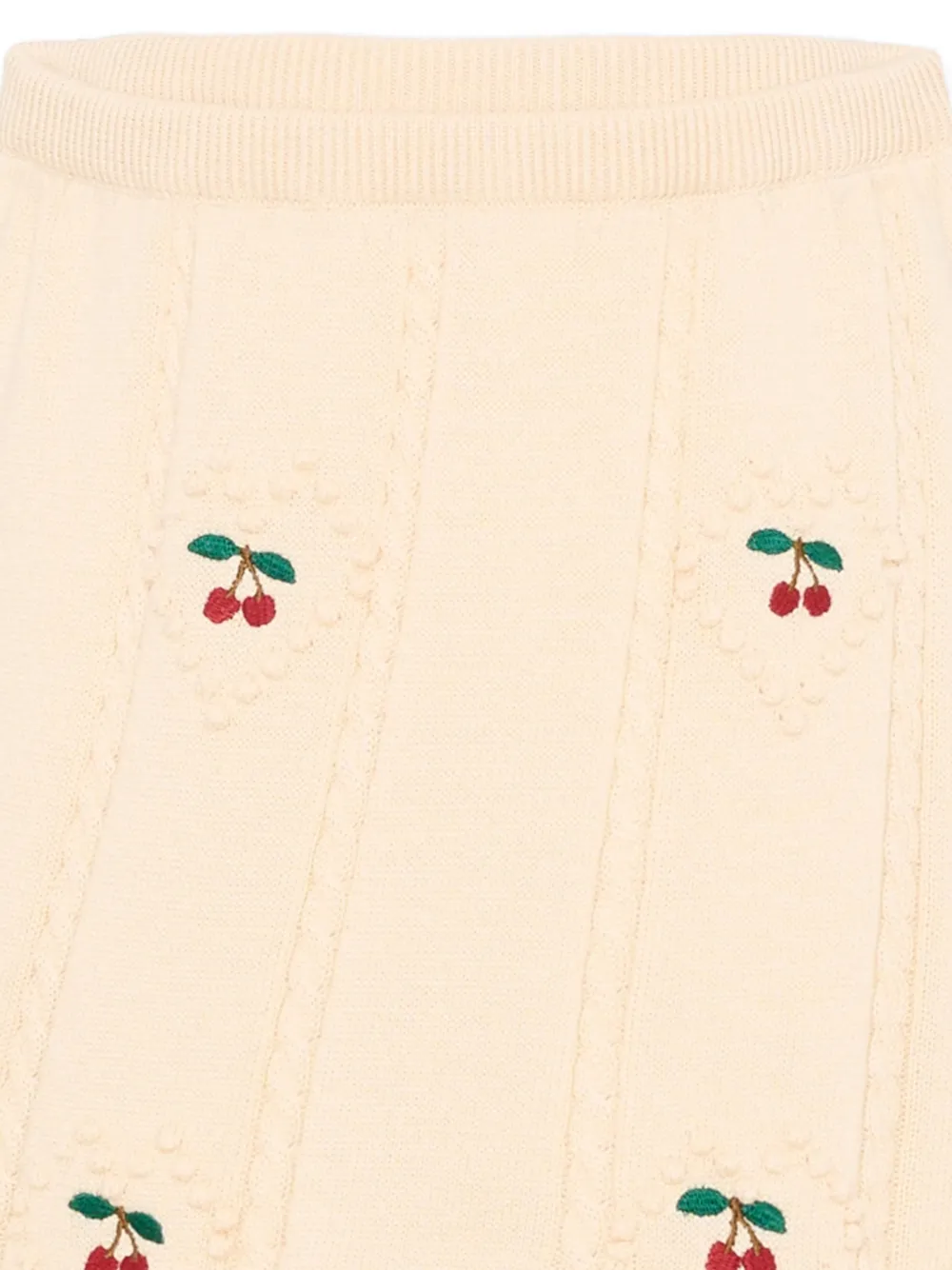 Embroidered Ruffled Skirt