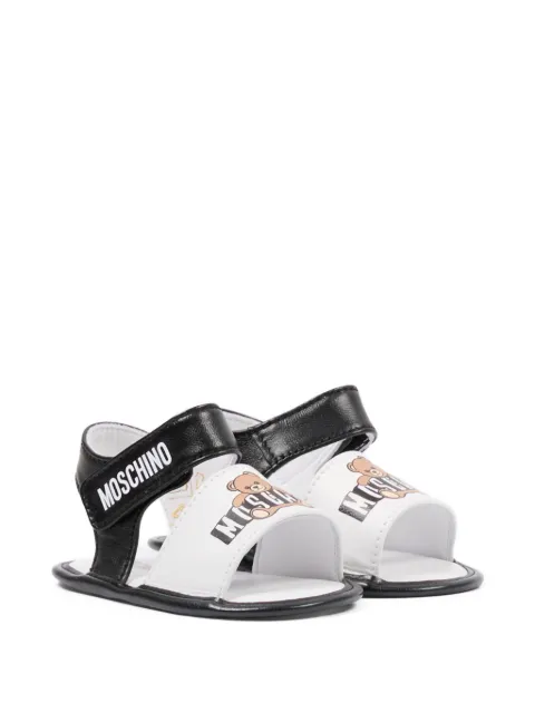 Moschino Kids sandalias con motivo Teddy Bear