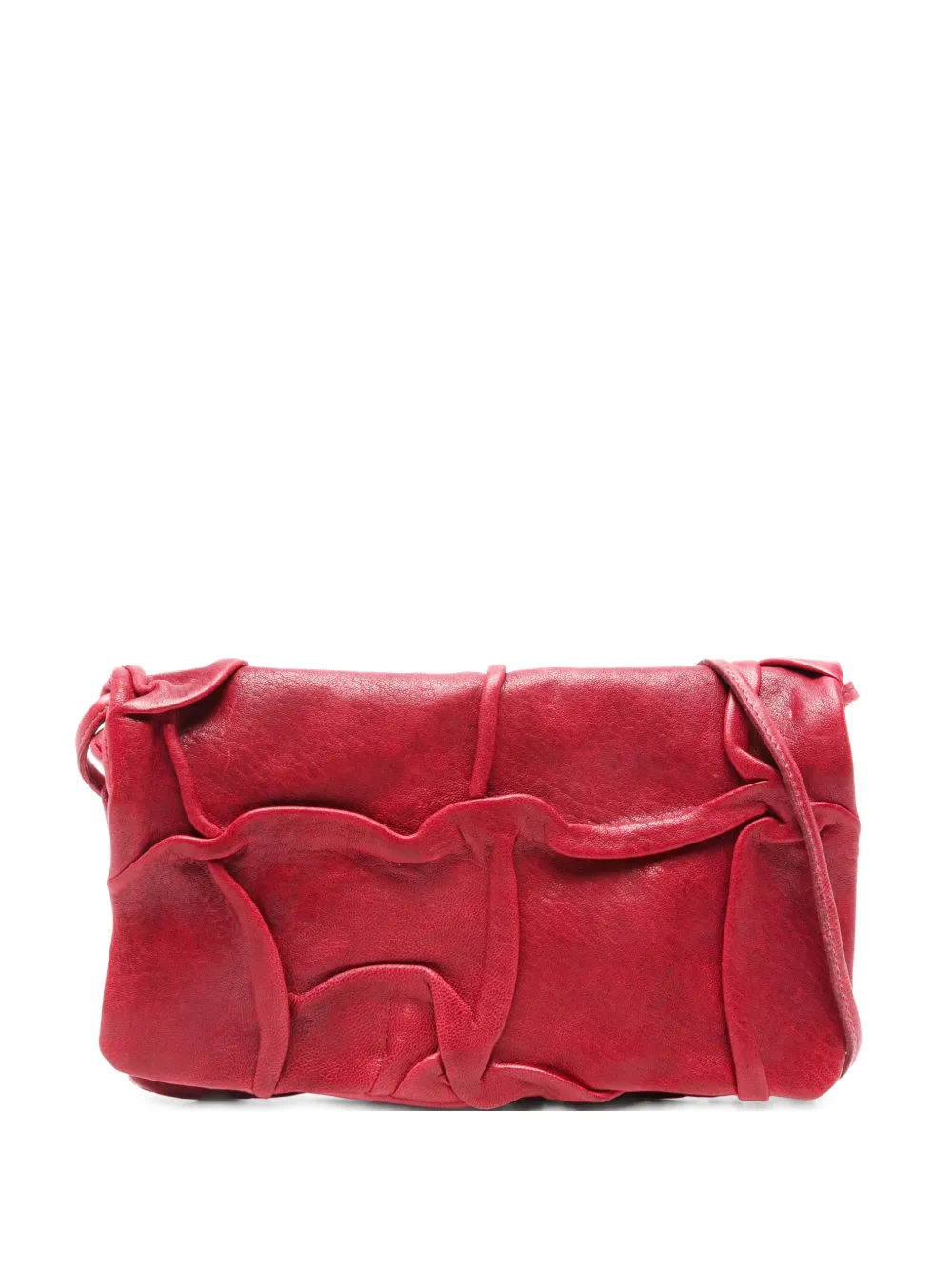 SOMMET Soffietta cross body bag - Rosso