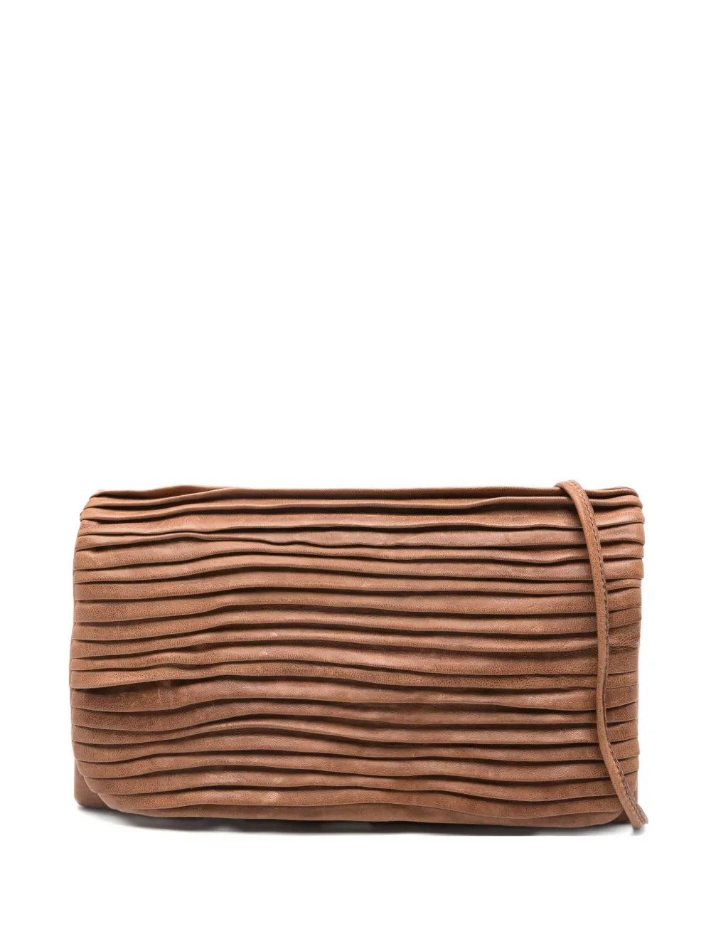 SOMMET Soffietta clutch bag - Marrone
