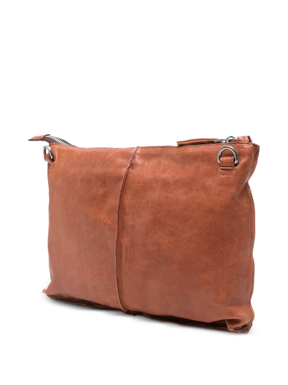  Sommet Clark Leather Clutch Bag - Brown 