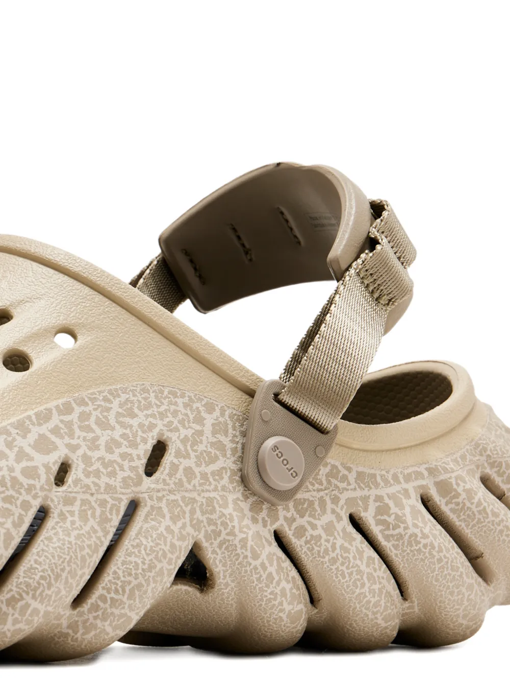 Crocs Echo Crackle mules Beige