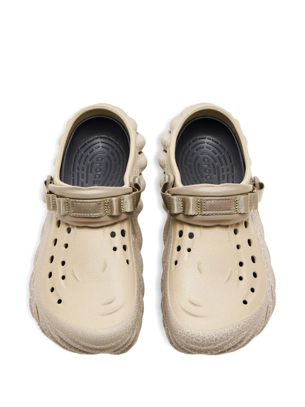 Crocs Echo Crackle mules Beige