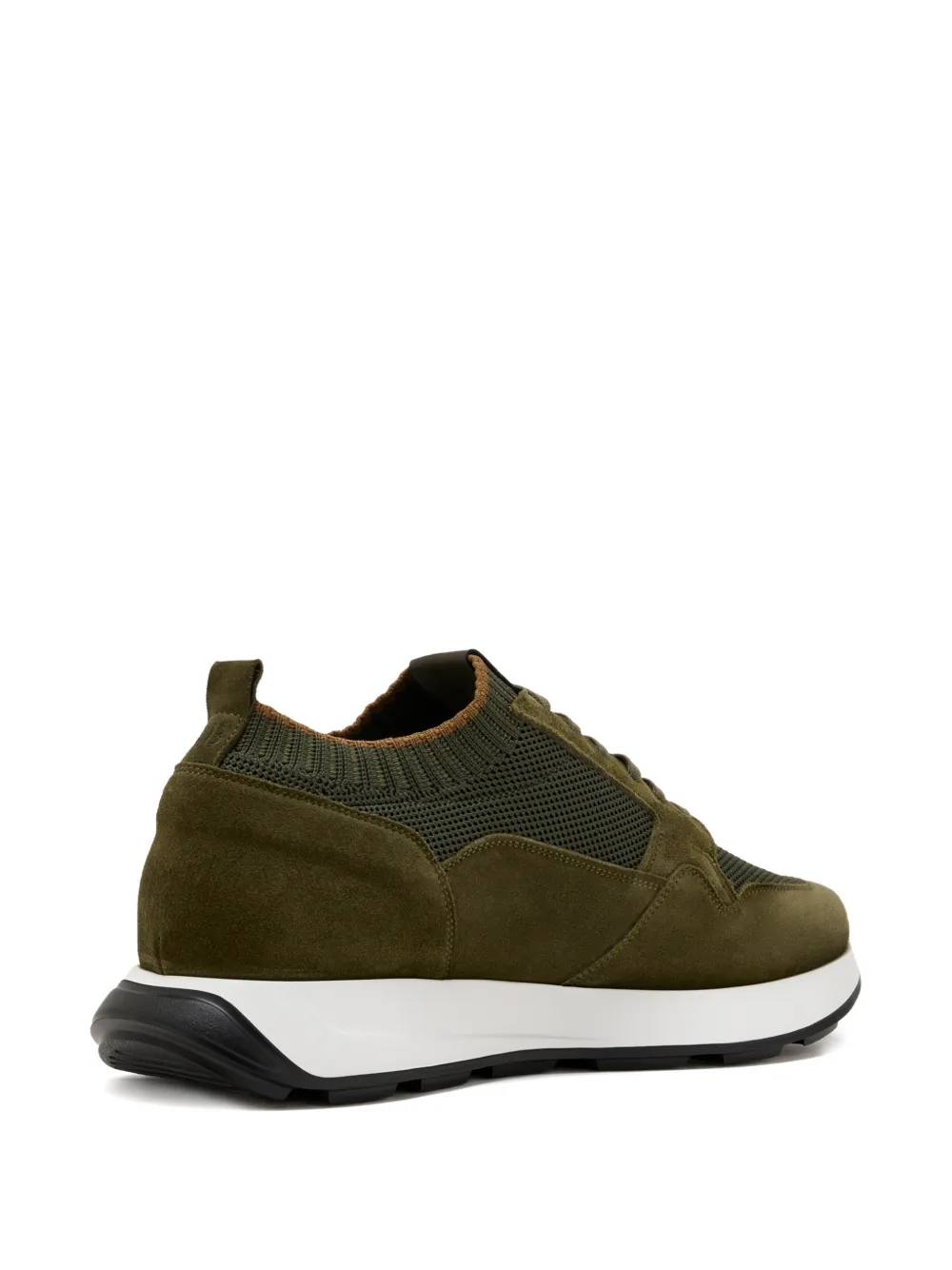 Barrett suede panelled sneakers Groen