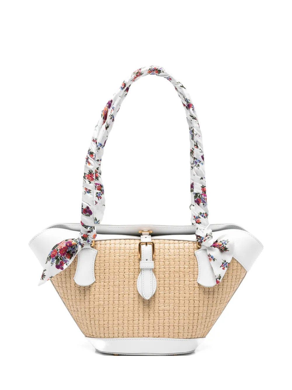 Dolce & Gabbana floral-handle tote bag - Toni neutri