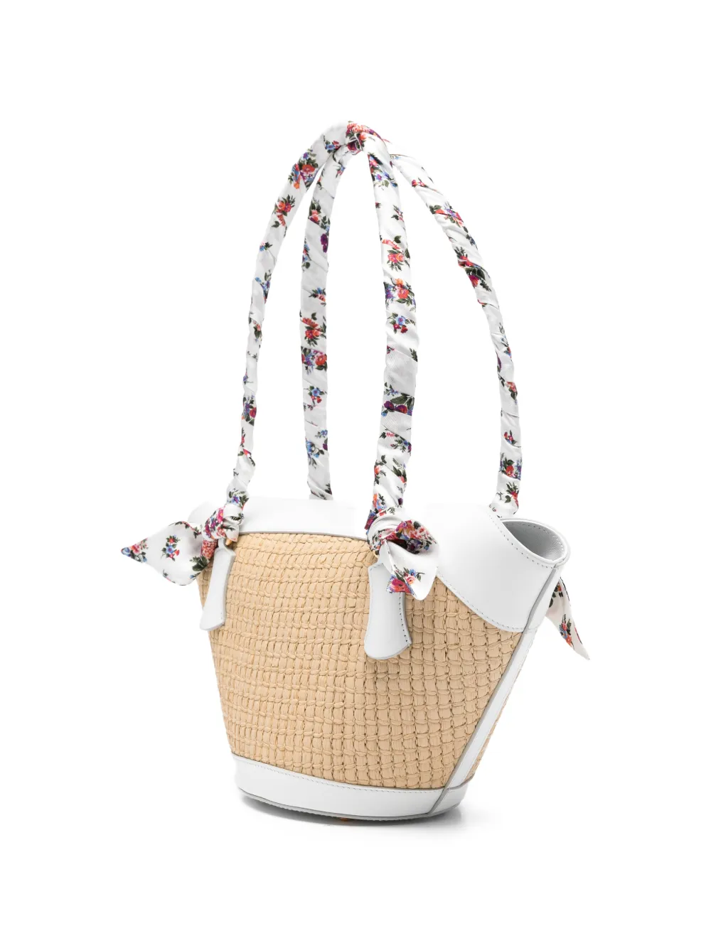  Dolce & Gabbana Floral-handle Tote Bag - Neutrals 