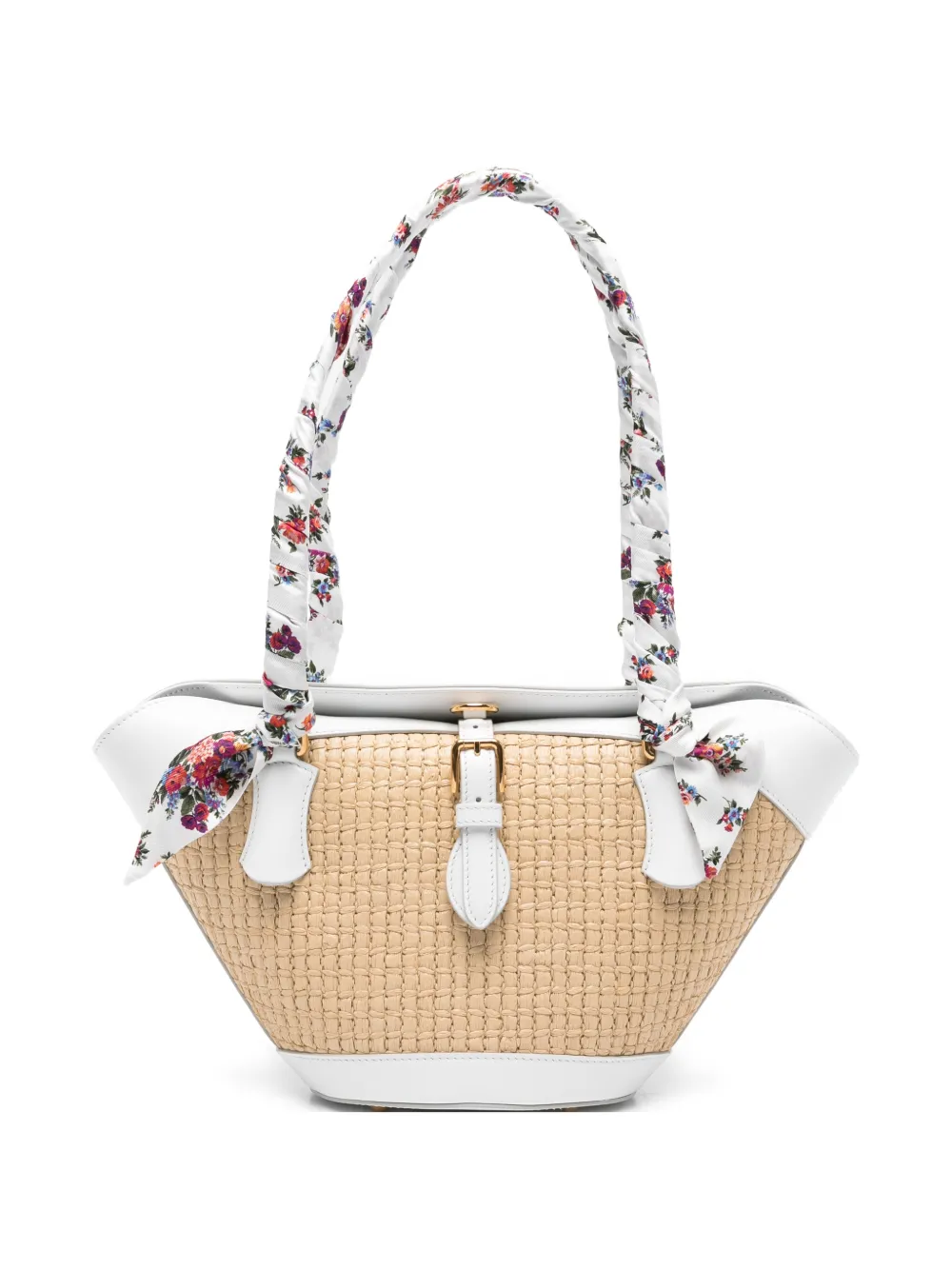 Dolce & Gabbana floral-handle tote bag - Toni neutri