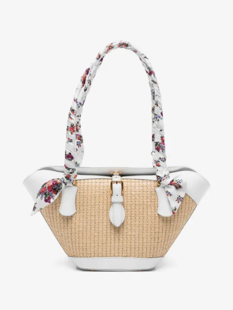 Dolce & Gabbana Bolsa tote com alça floral