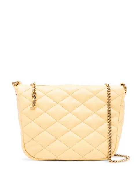 Saint Laurent mini diamond-pattern shoulder bag