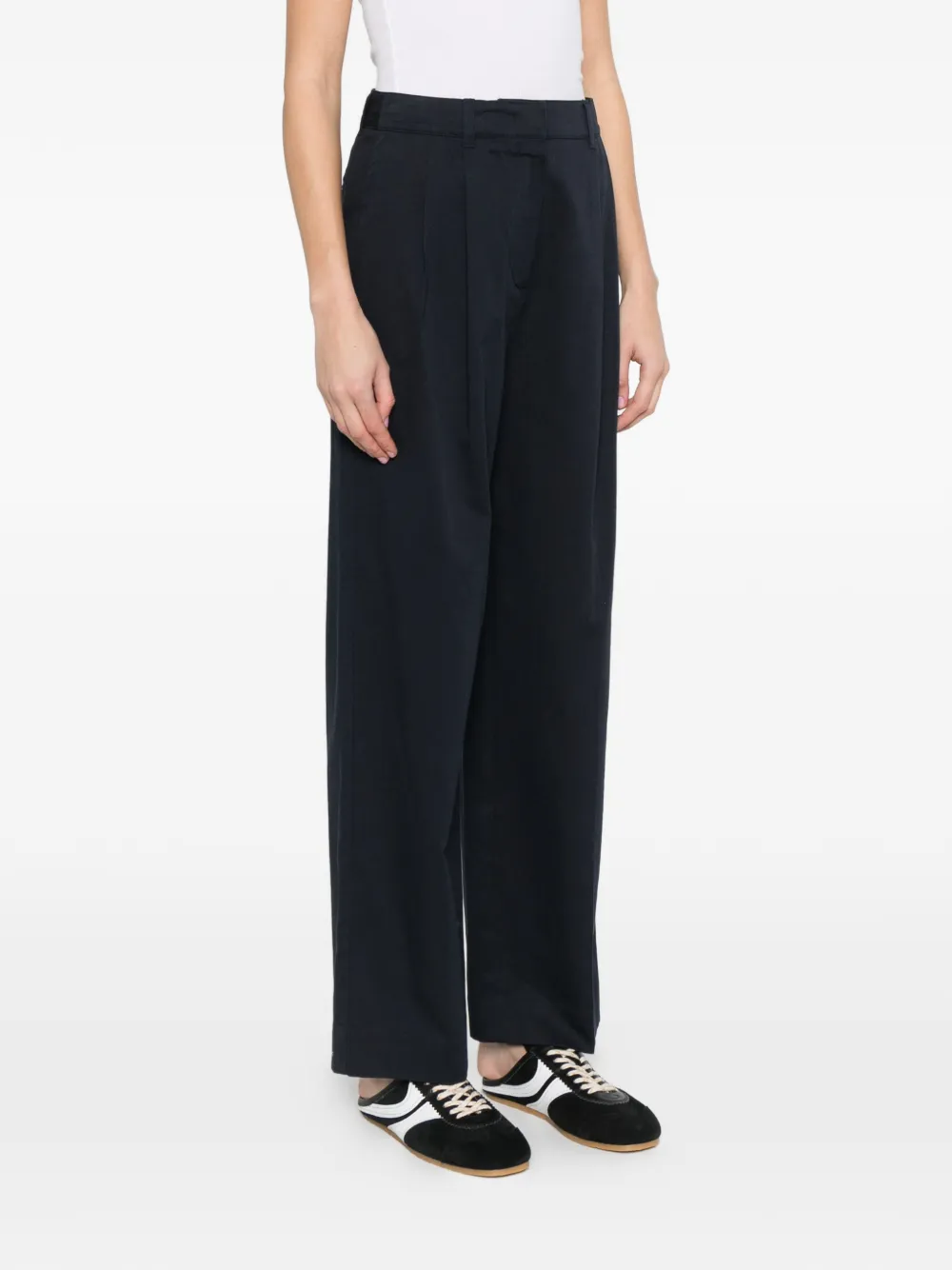  Dunst Pleated Tailored Trousers - Blue 