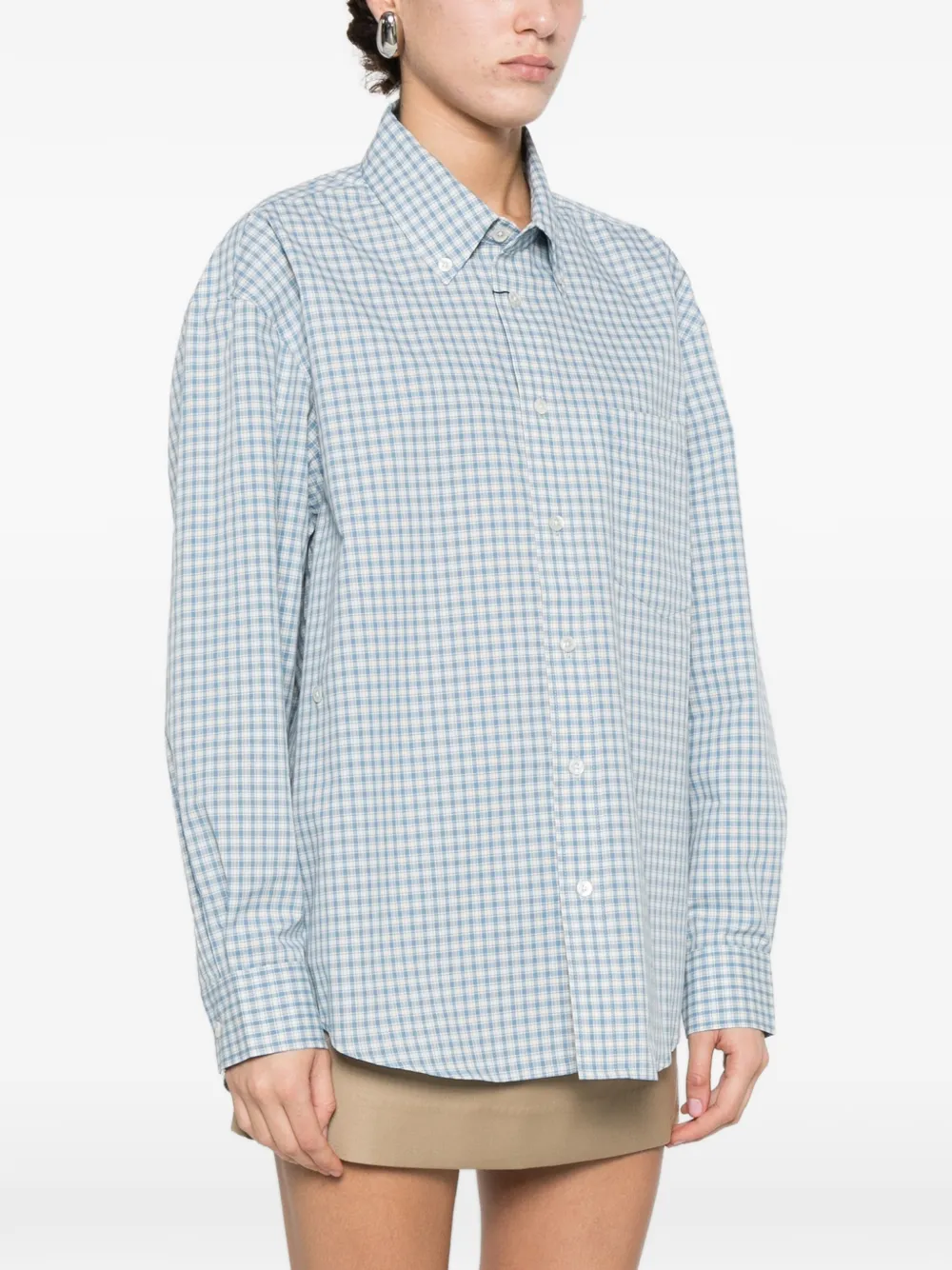  Dunst Checked Button Shirt - Blue 