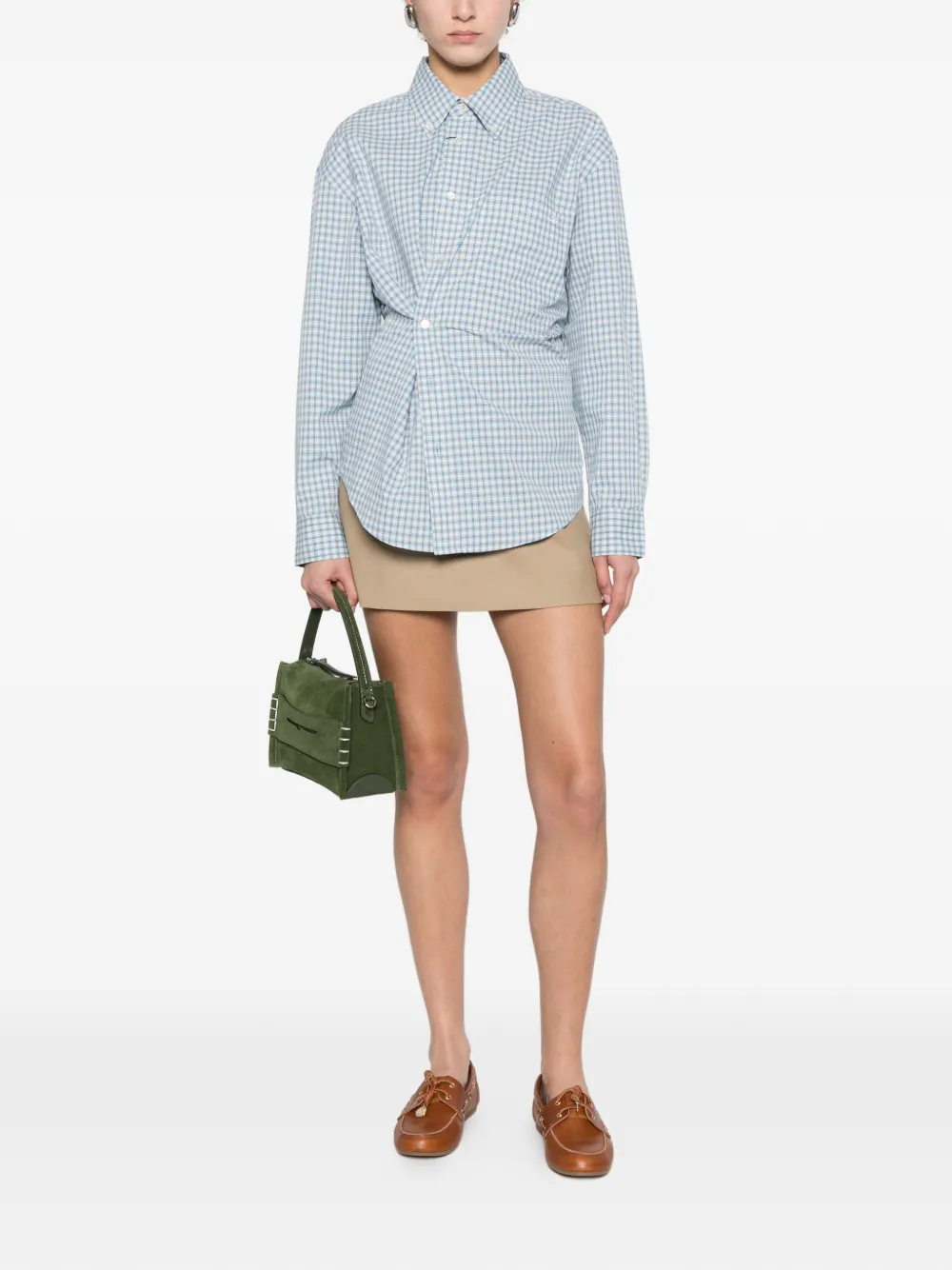  Dunst Checked Button Shirt - Blue 
