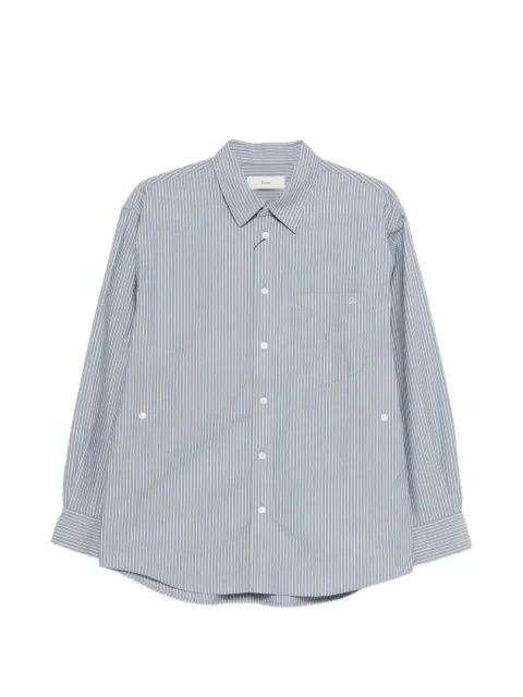 DUNST striped pocket shirt