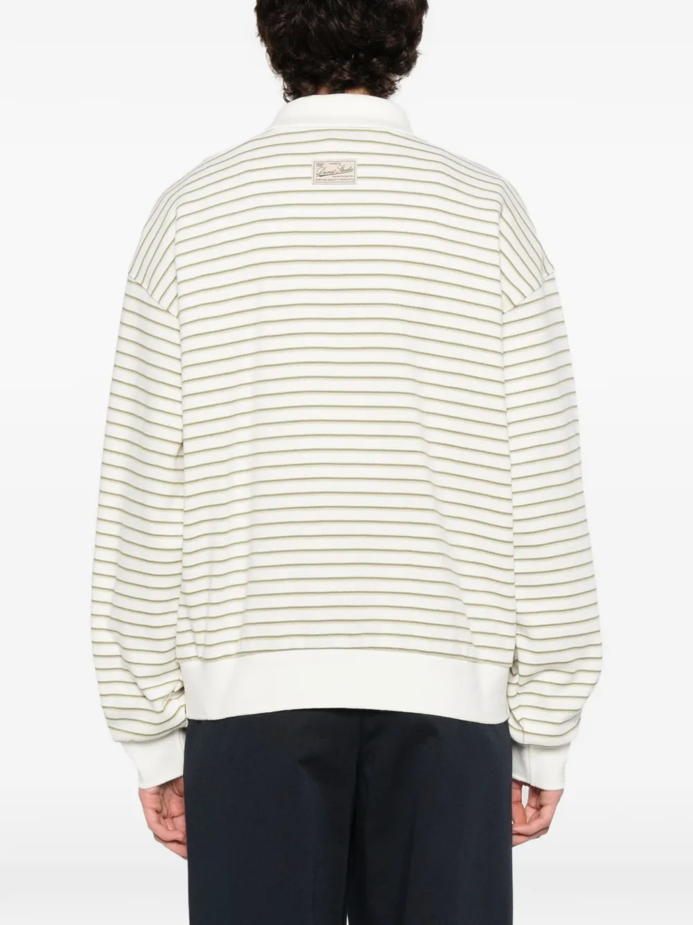 DUNST Gestreept T-shirt Wit