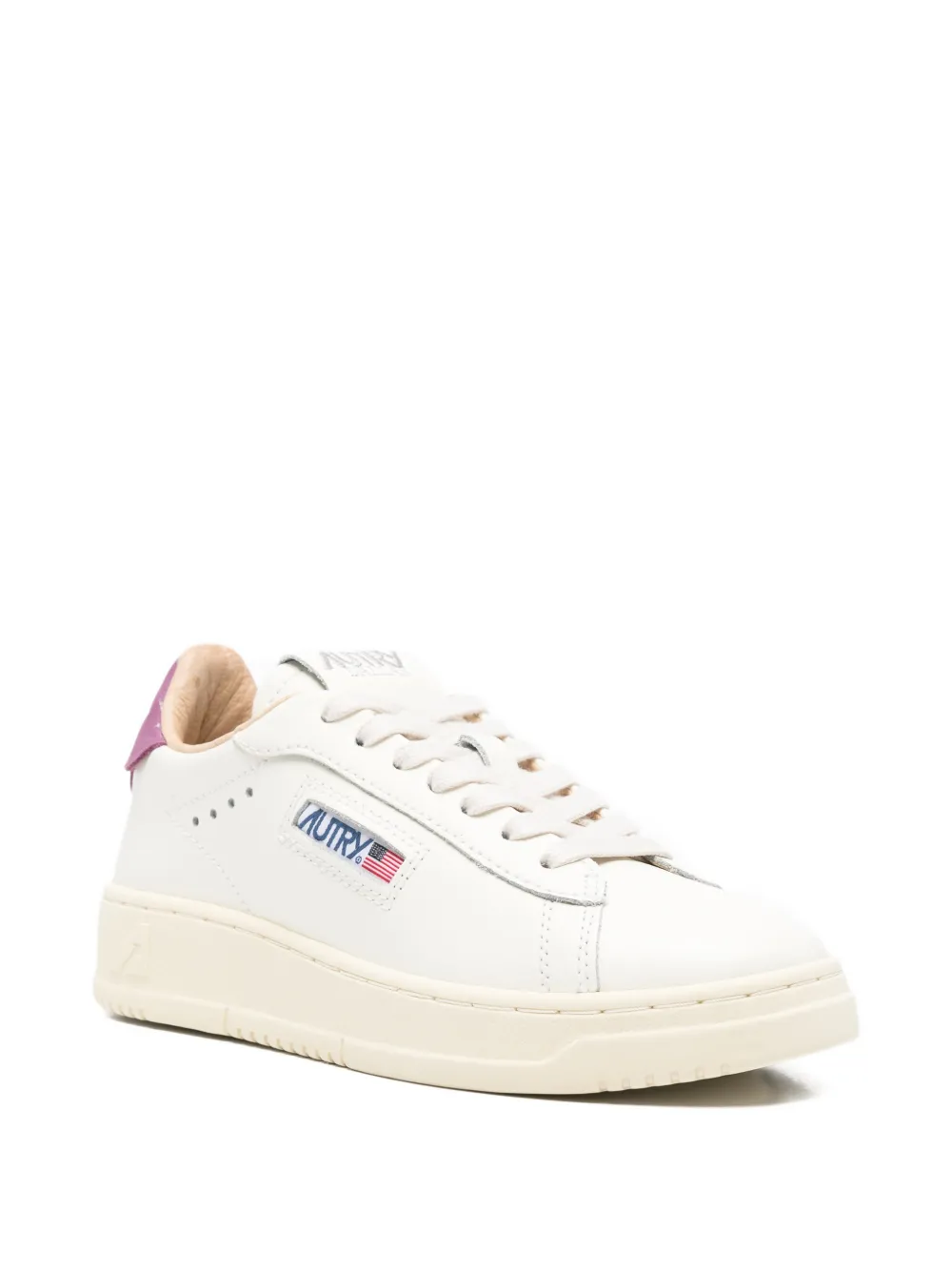 Autry panelled sneakers Wit