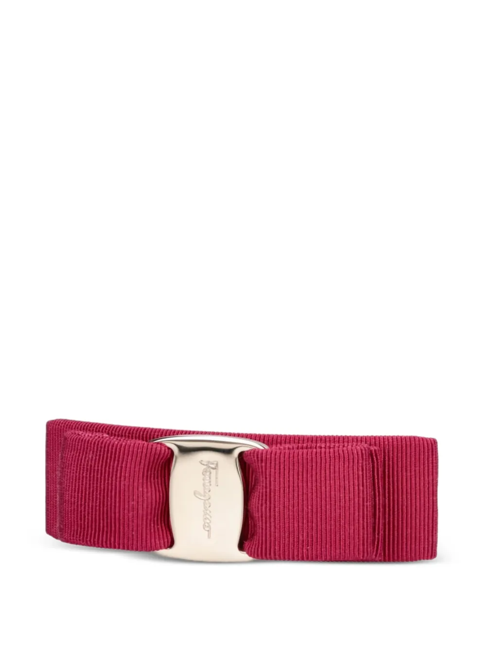 Ferragamo Haarspeld met strik Rood