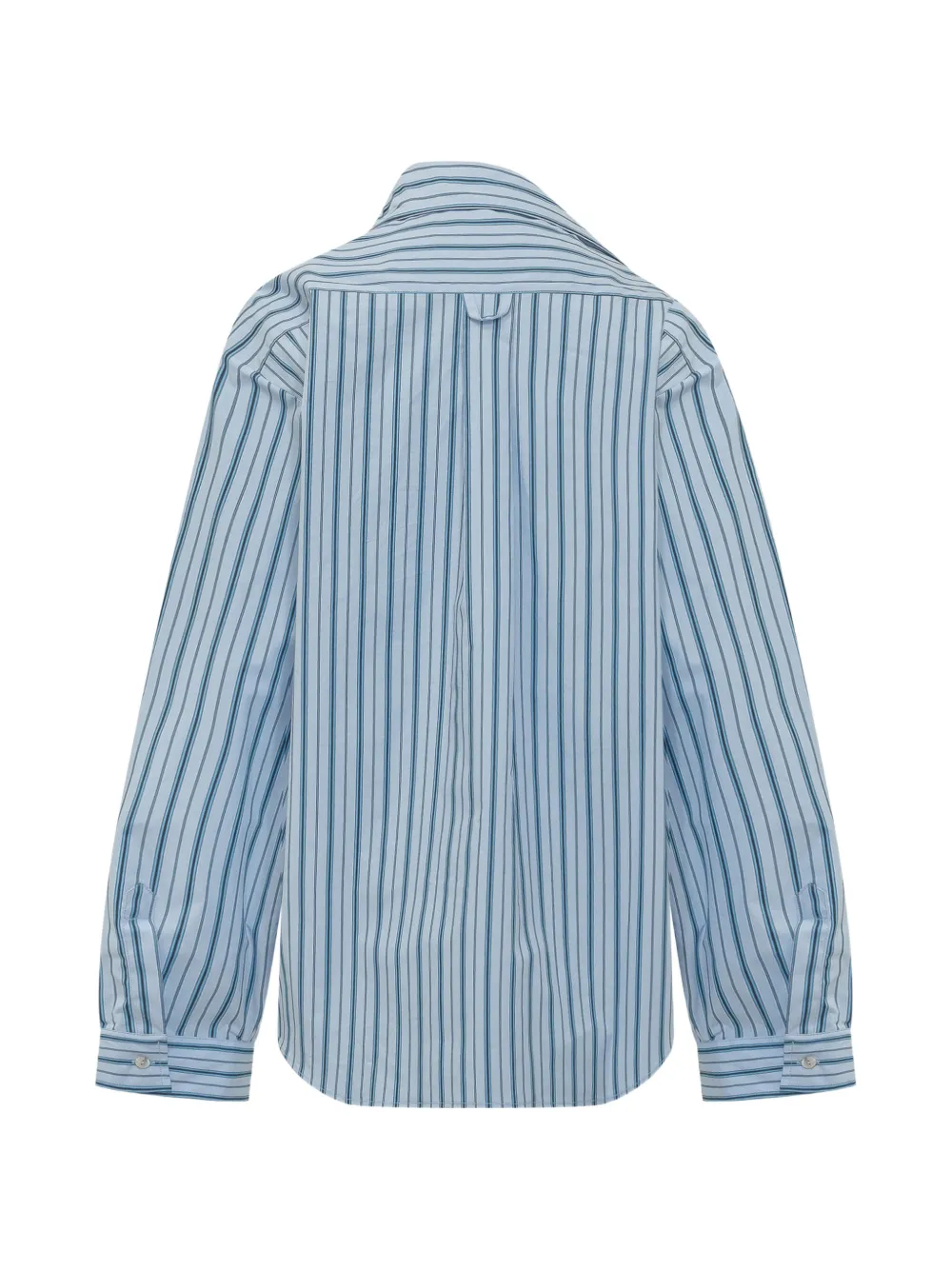  A Paper Kid Striped Pocket Shirt - Blue 