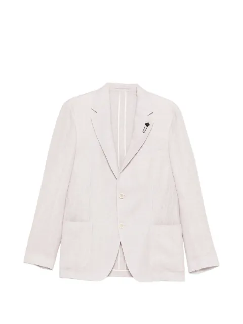 Lardini patch-pocket blazer