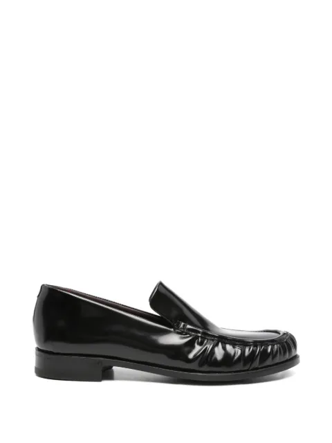 Lardini ruched loafers