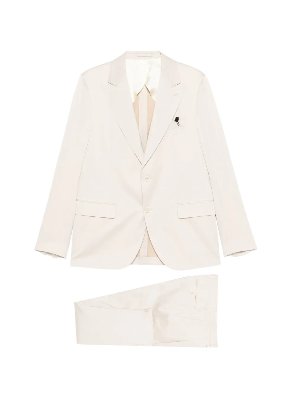 Lardini single-breasted suit - Toni neutri