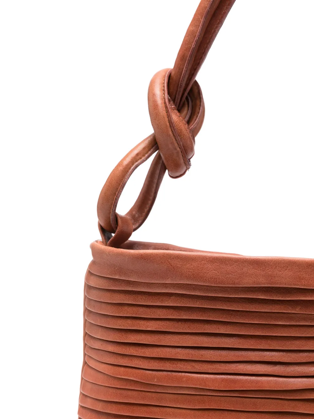 Medium Aisha Knotted-Detail Tote Bag