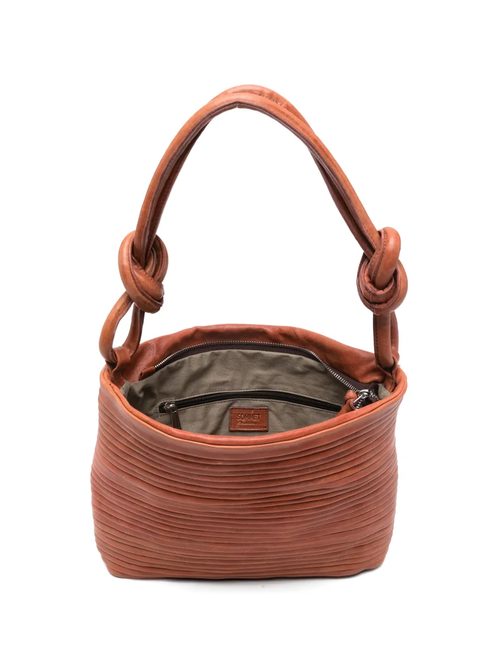 Medium Aisha Knotted-Detail Tote Bag