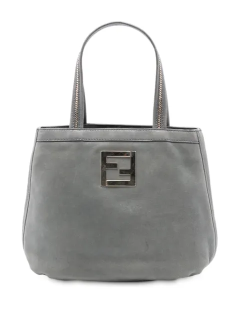 Fendi Pre-Owned 2010-2025 Nubuck FF Chains tote bag