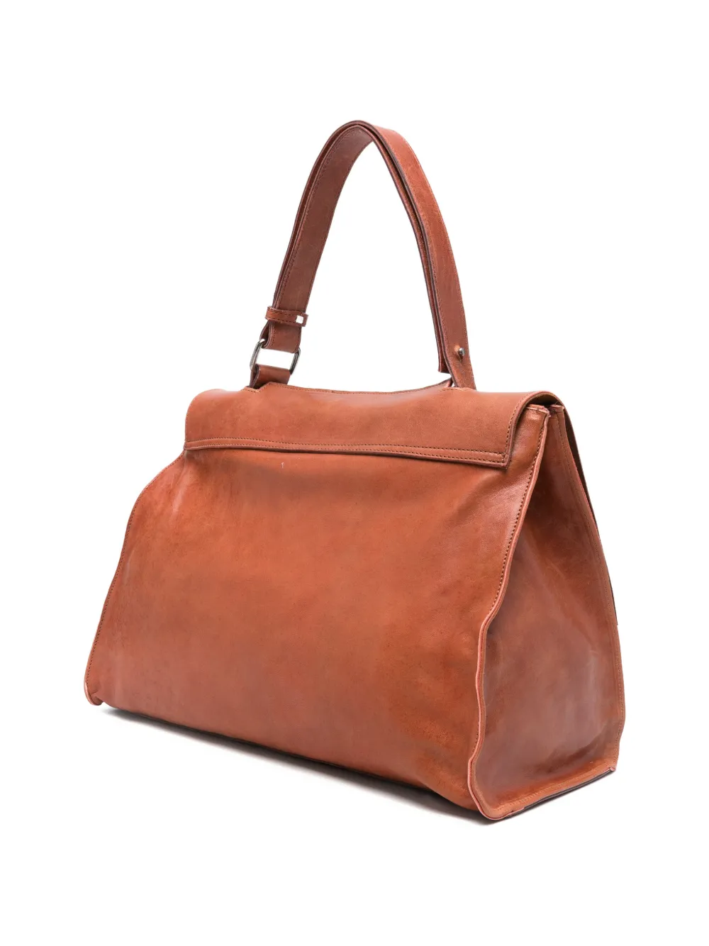 My Way Flap-Top Leather Shoulder Bag