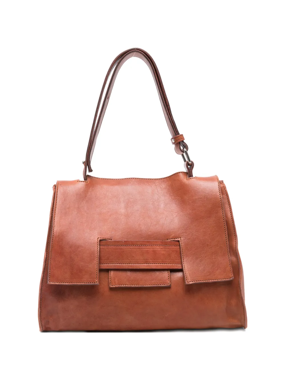 SOMMET My way panelled shoulder bag - Marrone