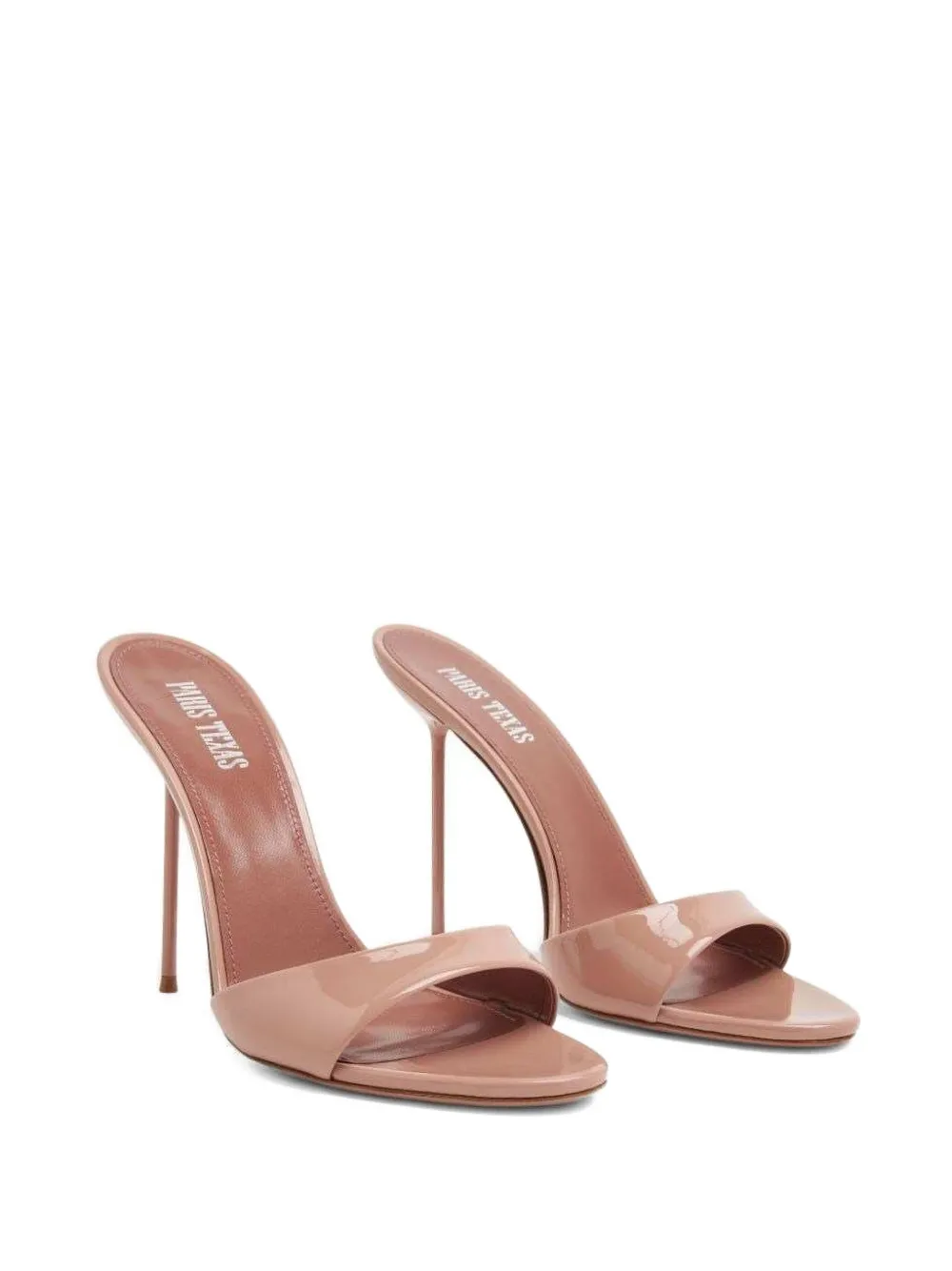 Paris Texas Lidia stiletto-heel open-toe sandals Roze