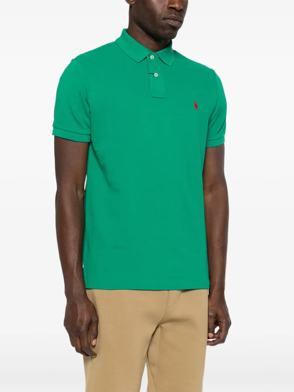 Polo Ralph Lauren Poloshirt met geborduurd logo Groen
