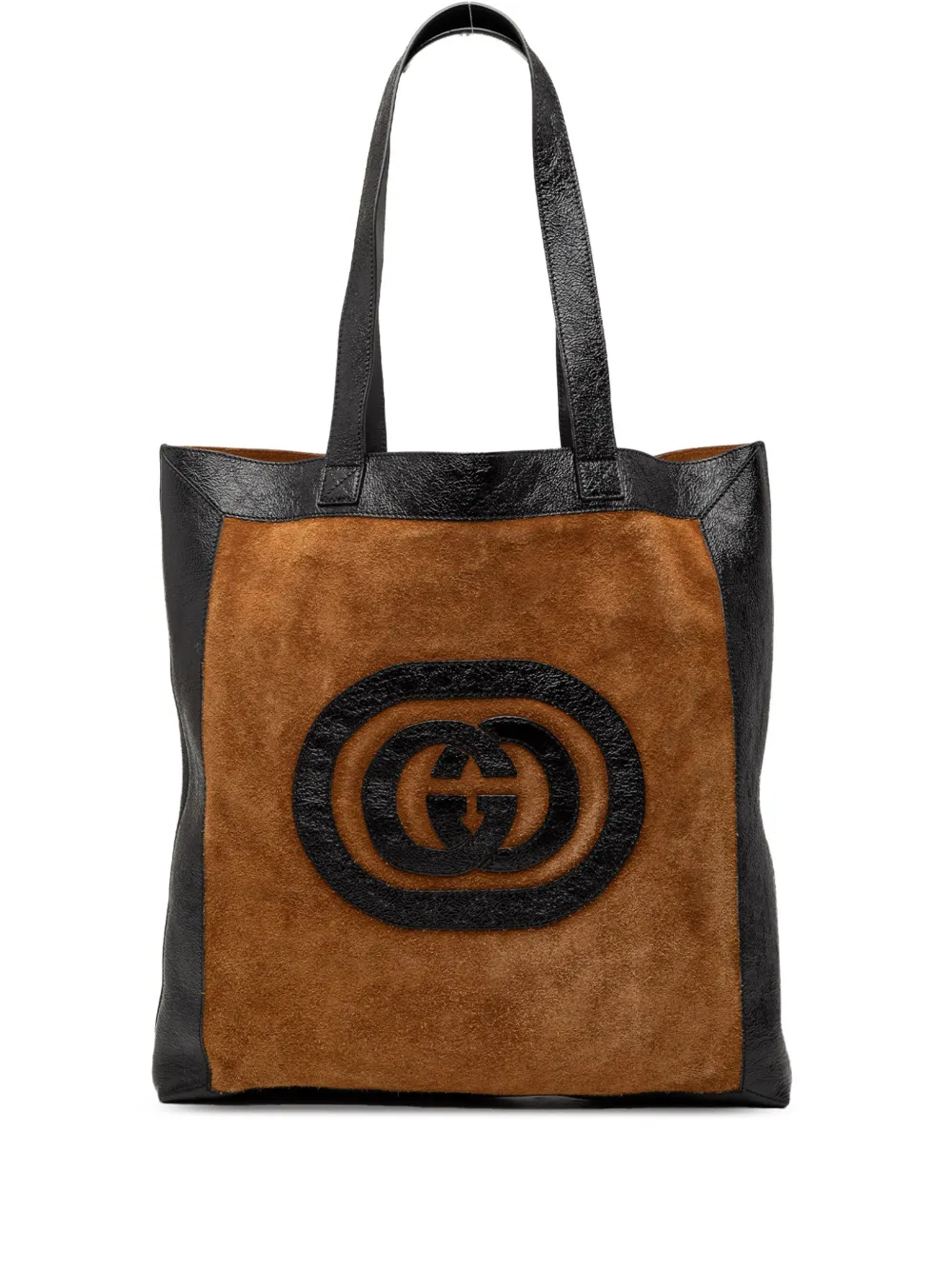 Gucci Pre-Owned 2016-2026 Large Suede Ophidia tote bag - Marrone