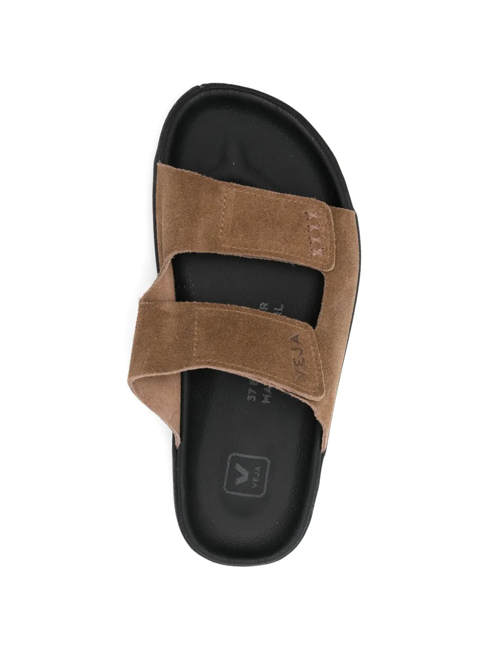 VEJA Etna sandalen met suède bandje Beige