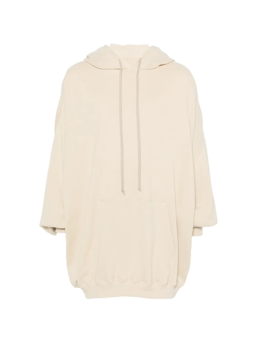 Rick Owens pouch-pocket oversized hoodie - Toni neutri