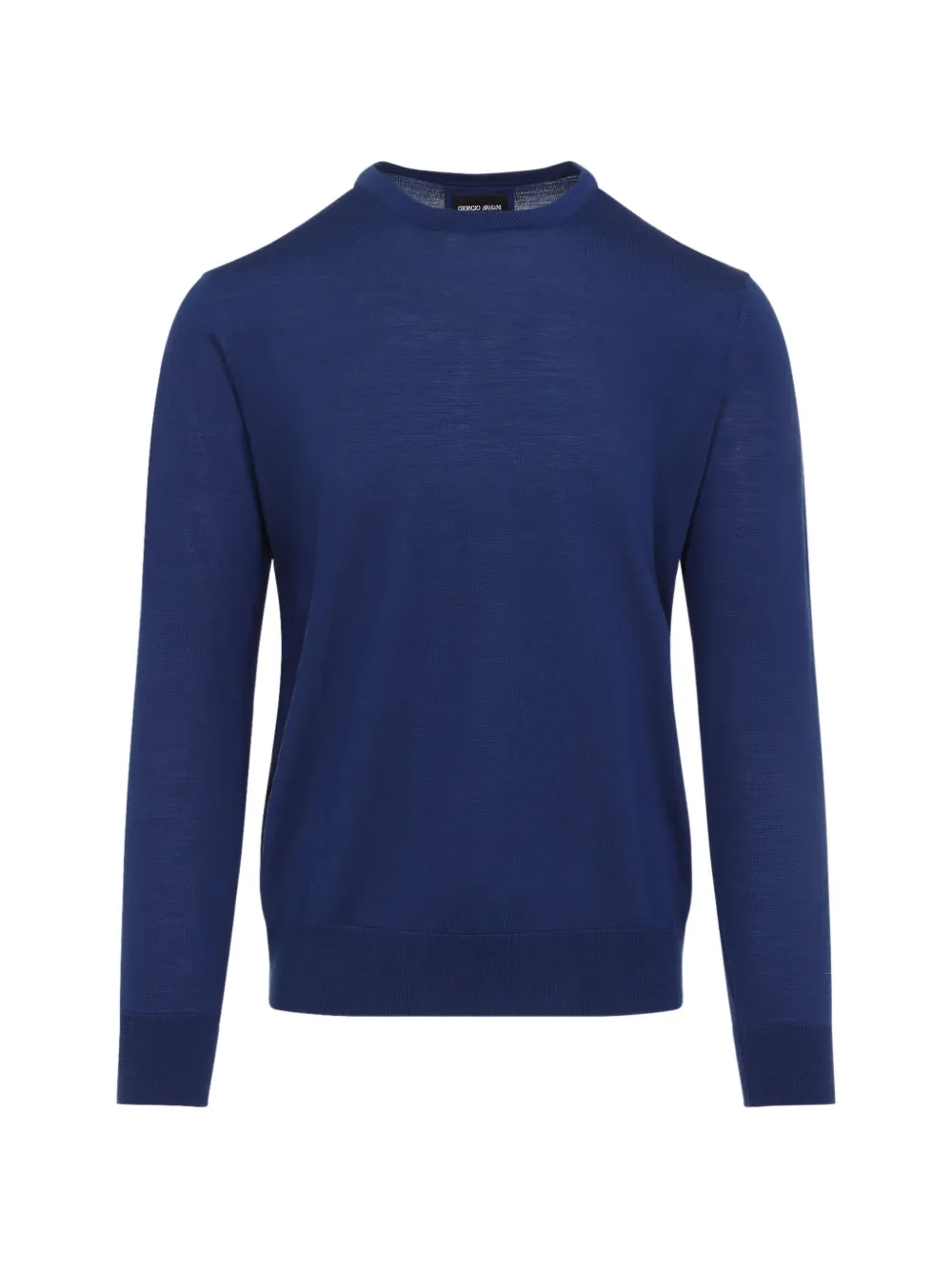 Giorgio Armani crew-neck sweater - Blu