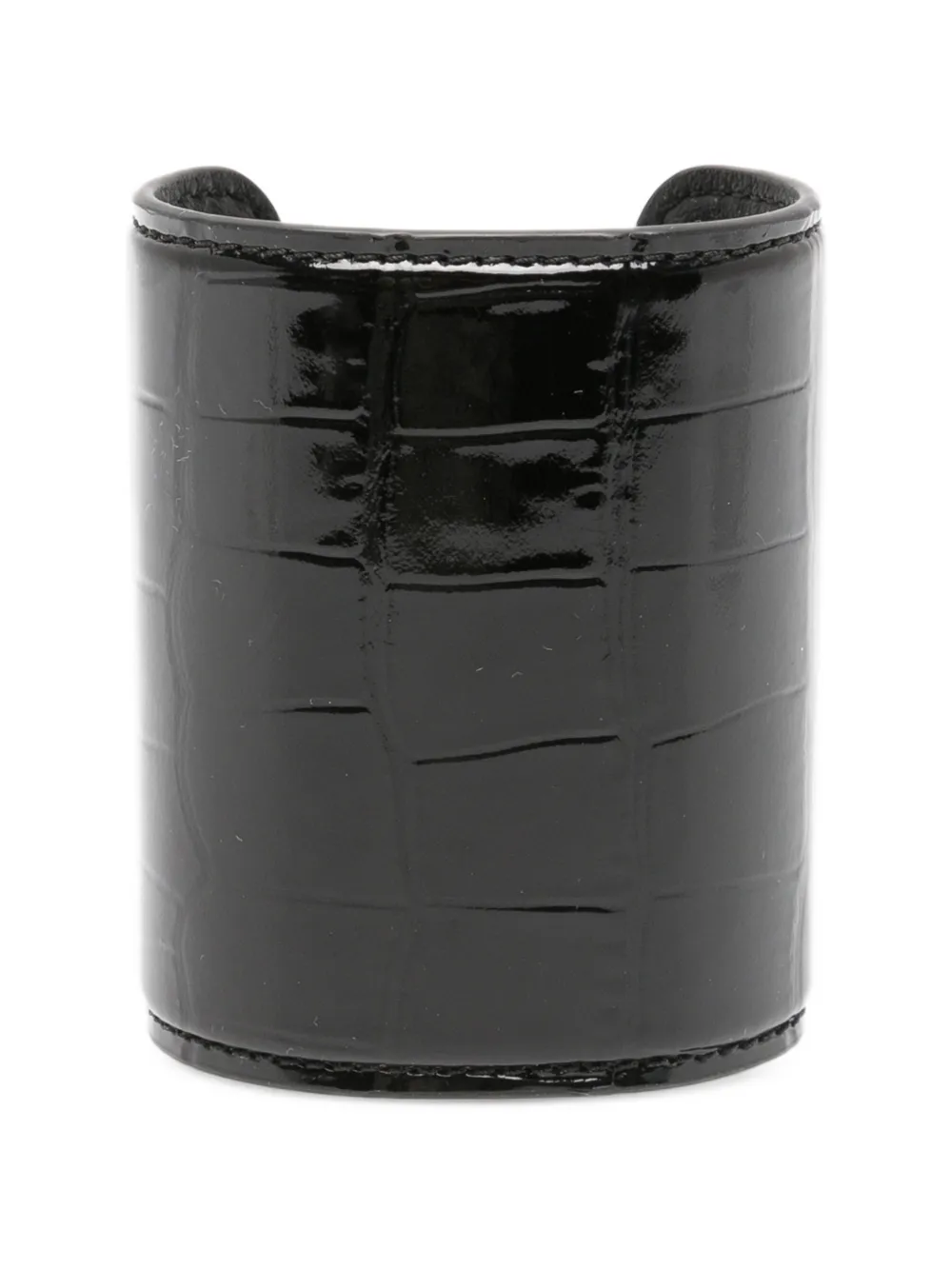 TOTEME croc-embossed leather cuff