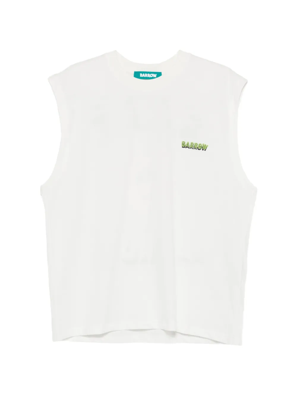 BARROW logo-print tank top - Bianco