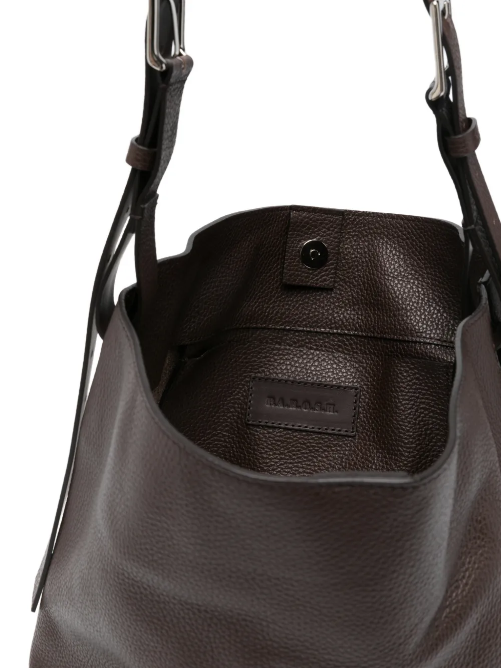 P.A.R.O.S.H. Leren shopper Bruin