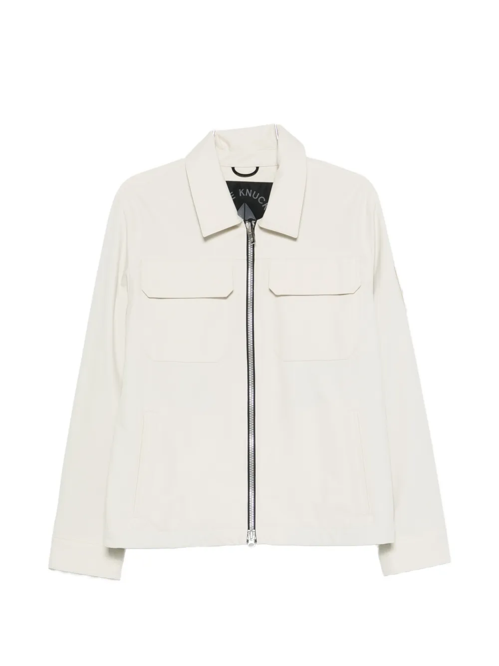 Moose Knuckles flap-pocket zip jacket - Toni neutri