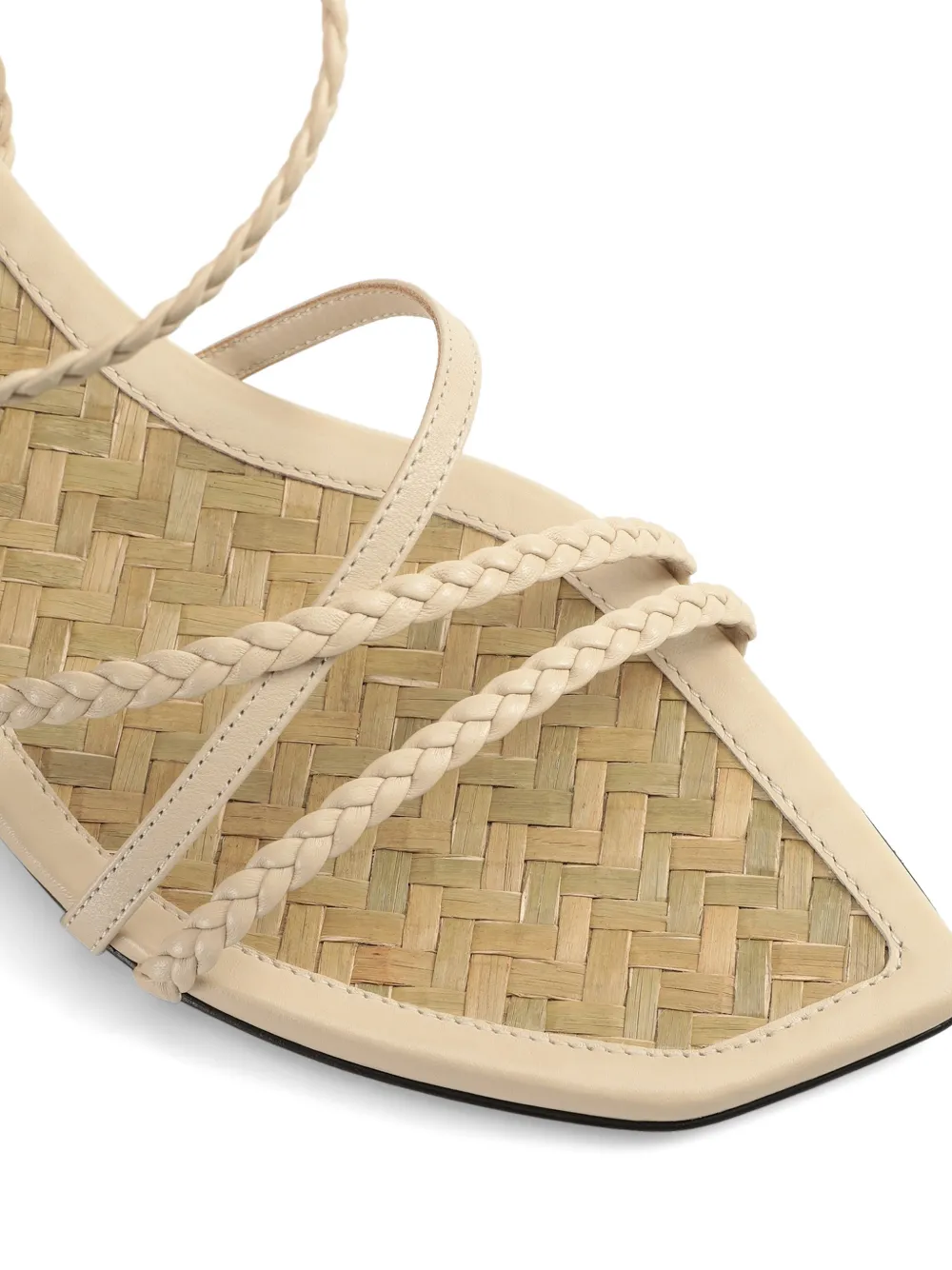 Sergio Rossi Braid sandalen Beige