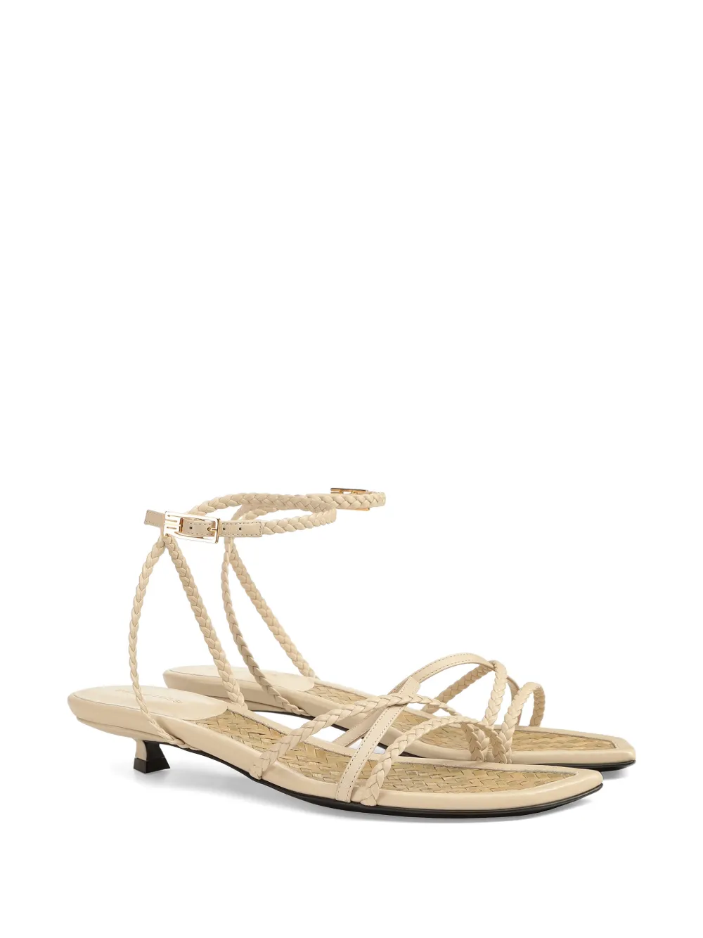 Sergio Rossi Braid sandalen Beige