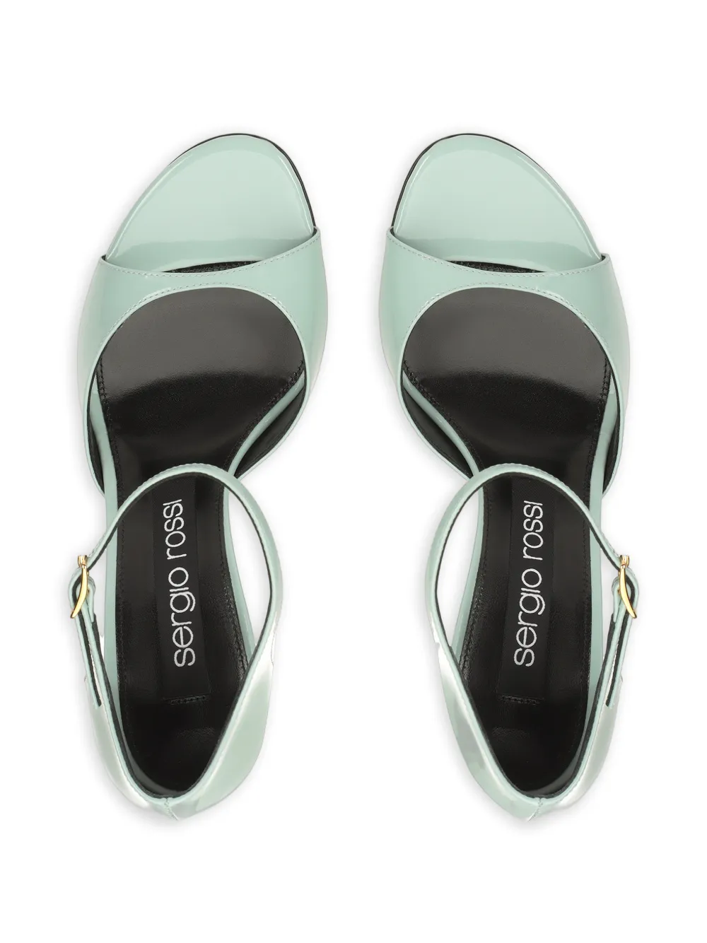 Sergio Rossi Godiva sandalen Groen