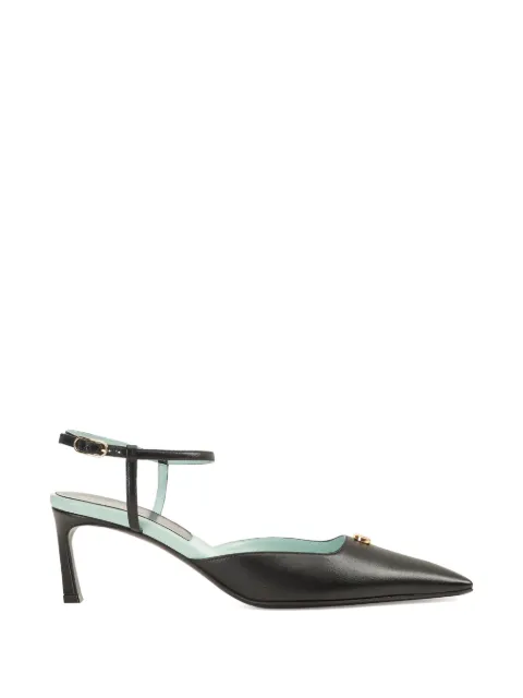 Sergio Rossi Surge ankle-strap logo-detail pumps