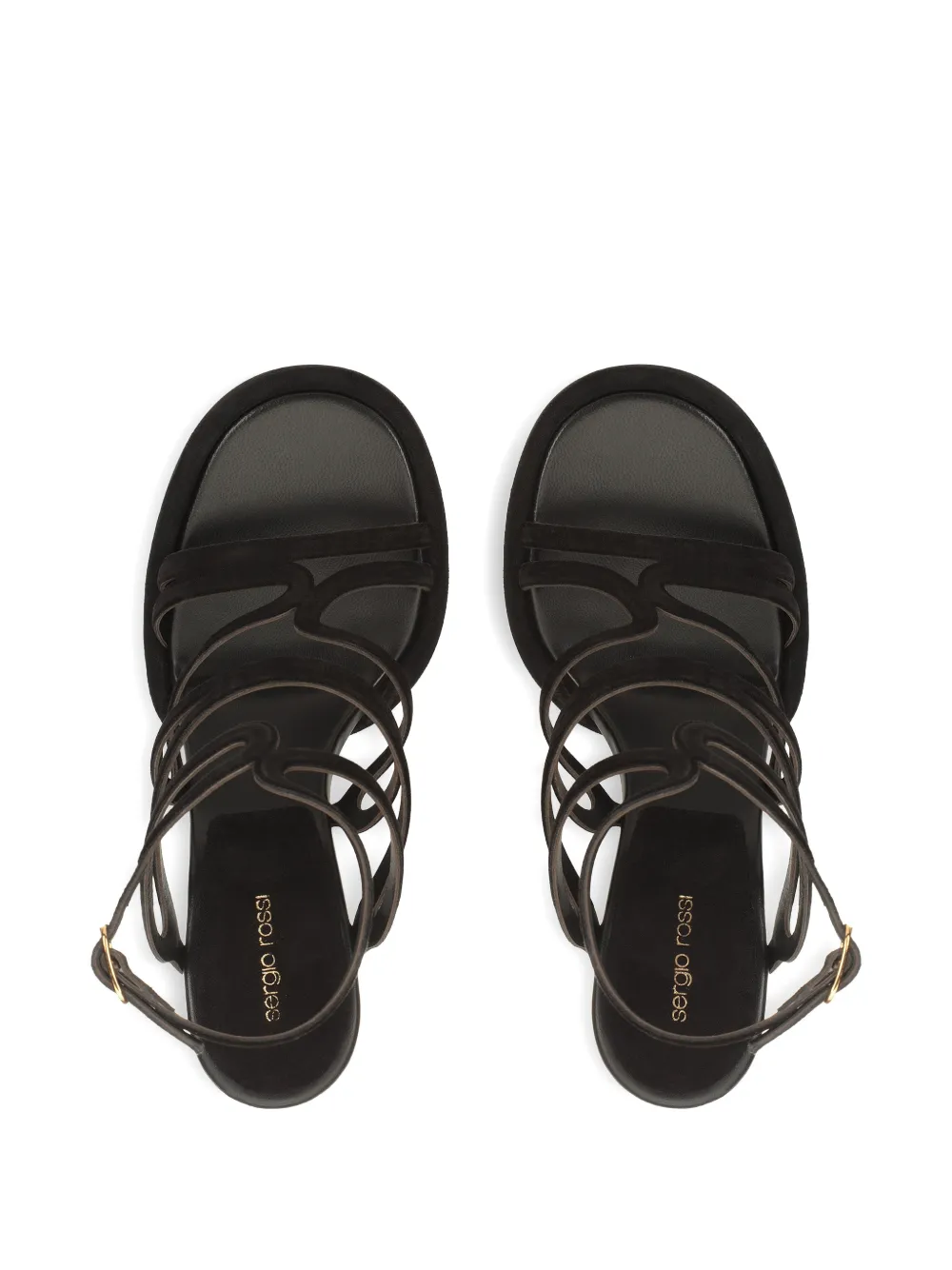 Sergio Rossi Sonic sandalen Zwart