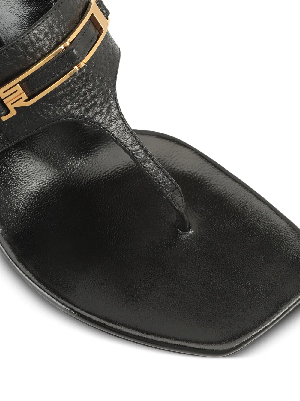 Sergio Rossi Bitt sandalen Zwart