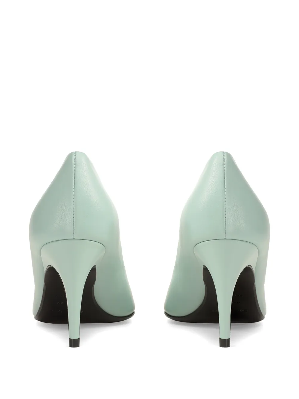 Sergio Rossi Pumps met spitse neus Groen