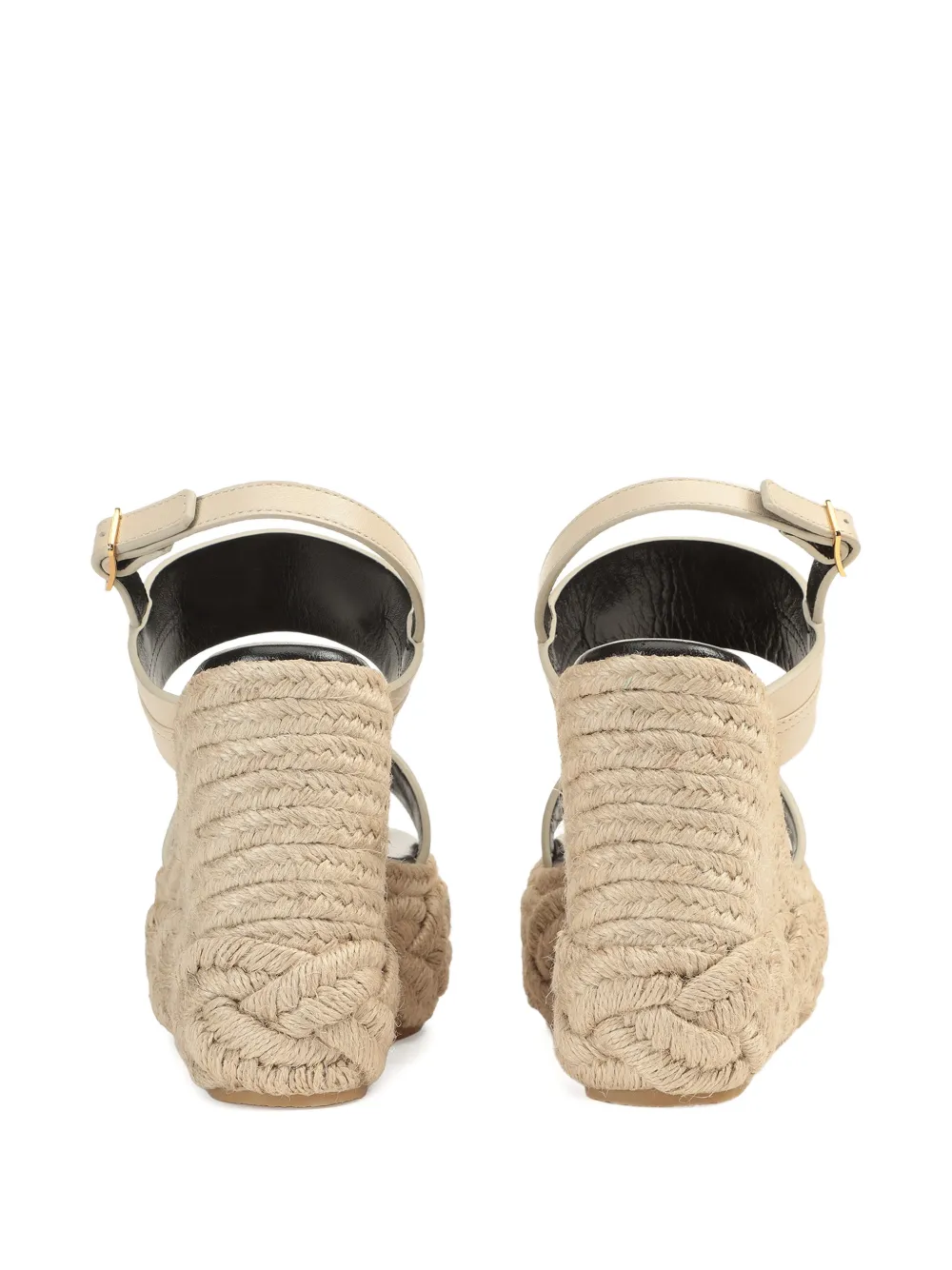 Sergio Rossi Bitt sandalen met gesp Beige