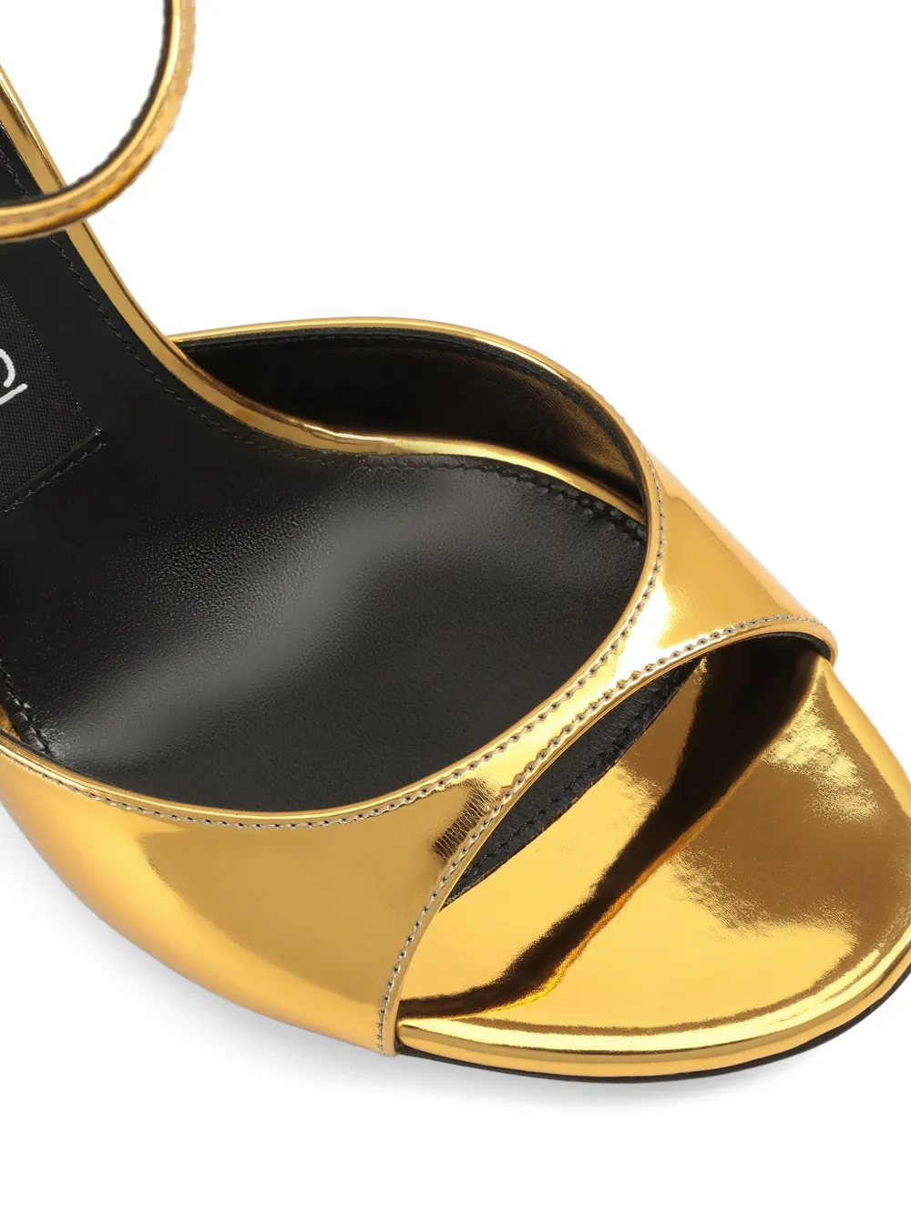 Sergio Rossi Godiva sandalen Goud